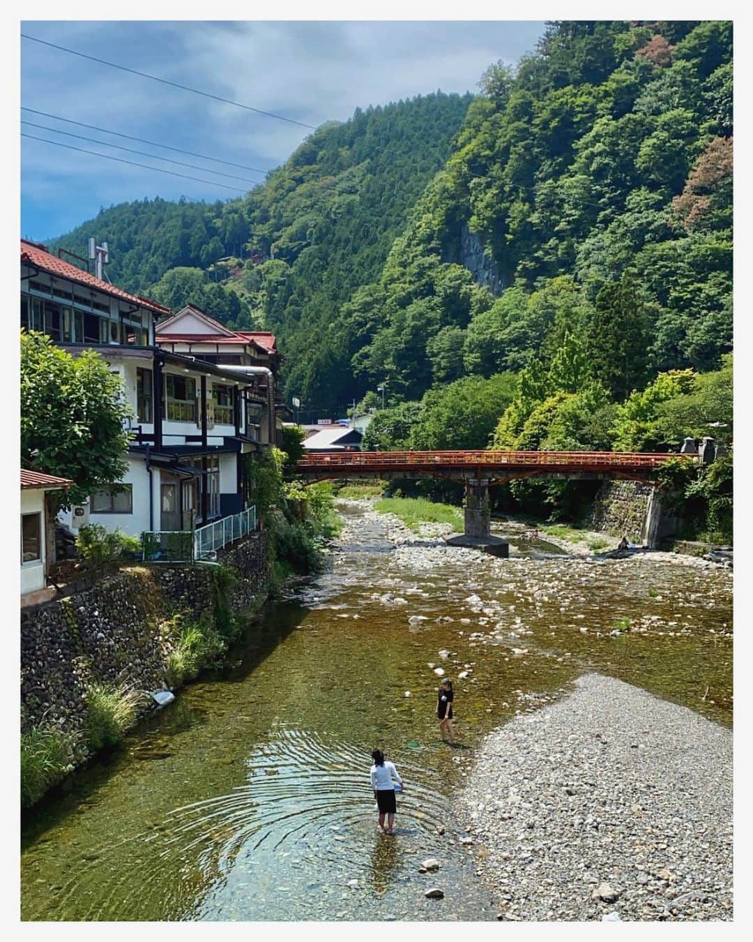 Koichiのインスタグラム：「.  夏の終わり  アオハル　というか　アオナツ  #BeautifulJapan #天川村 #洞川温泉 #奈良  8月もあと2日ですね。  .」
