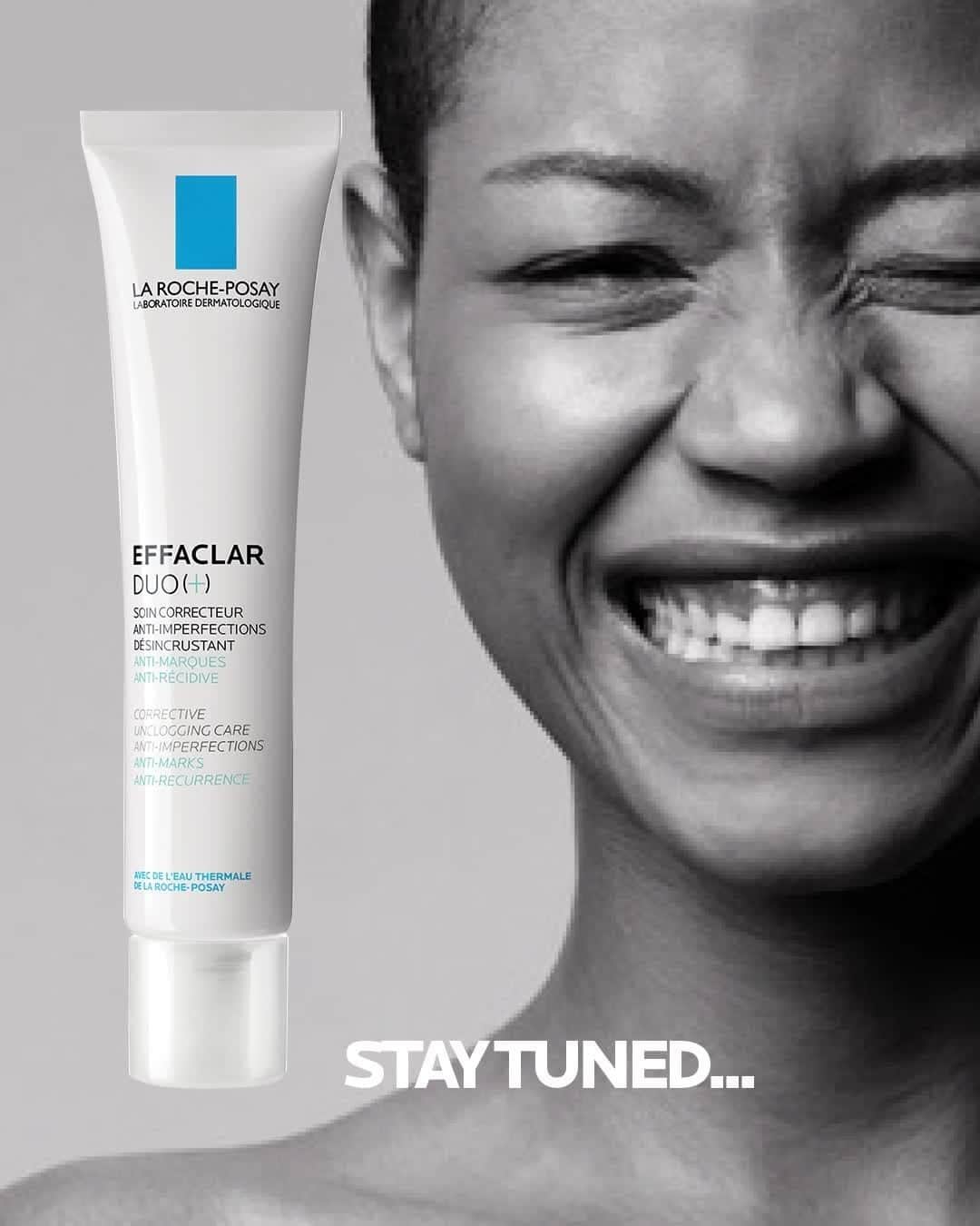 La Roche-Posayのインスタグラム：「Effaclar Duo (+) is your best ally when you have acne-prone skin. 🤝  But still, even if you use it every day, this product has some secrets to unveil… And we can’t wait to tell you more! 😉  Meet us in September for the big reveal!   All languages spoken here! Feel free to talk to us at anytime.  #larocheposay #effaclar #acneproneskin #sensitiveskin   Global official page from La Roche-Posay, France.」