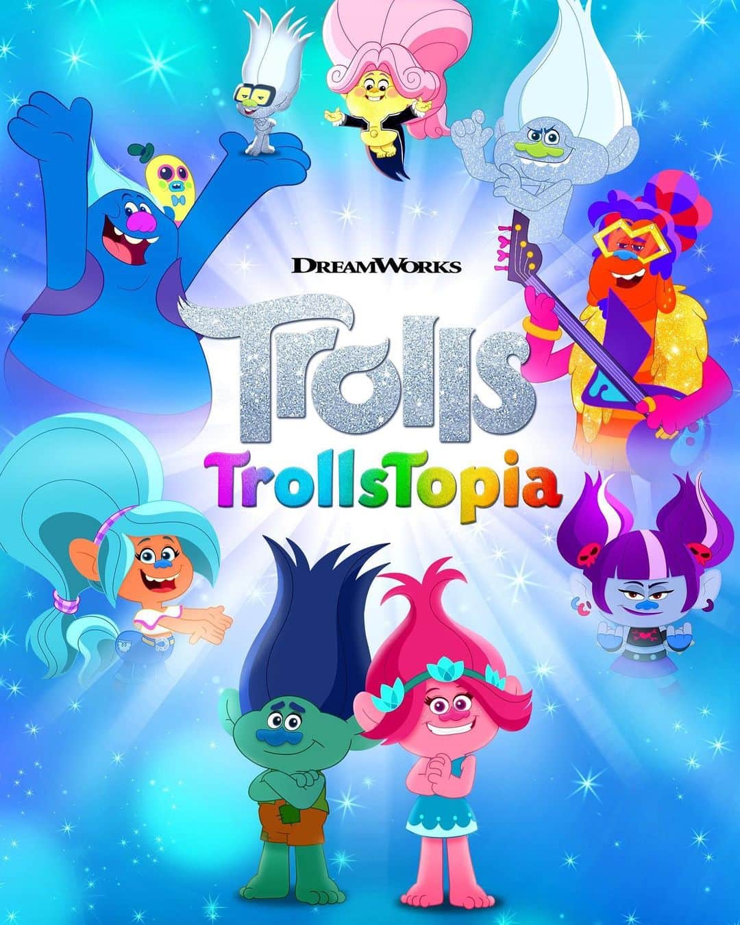 メーガン・ヒルティのインスタグラム：「#TROLLSTOPIA final season dropped on @hulu and I wanna know what you think of the finale! Have you watched yet?」
