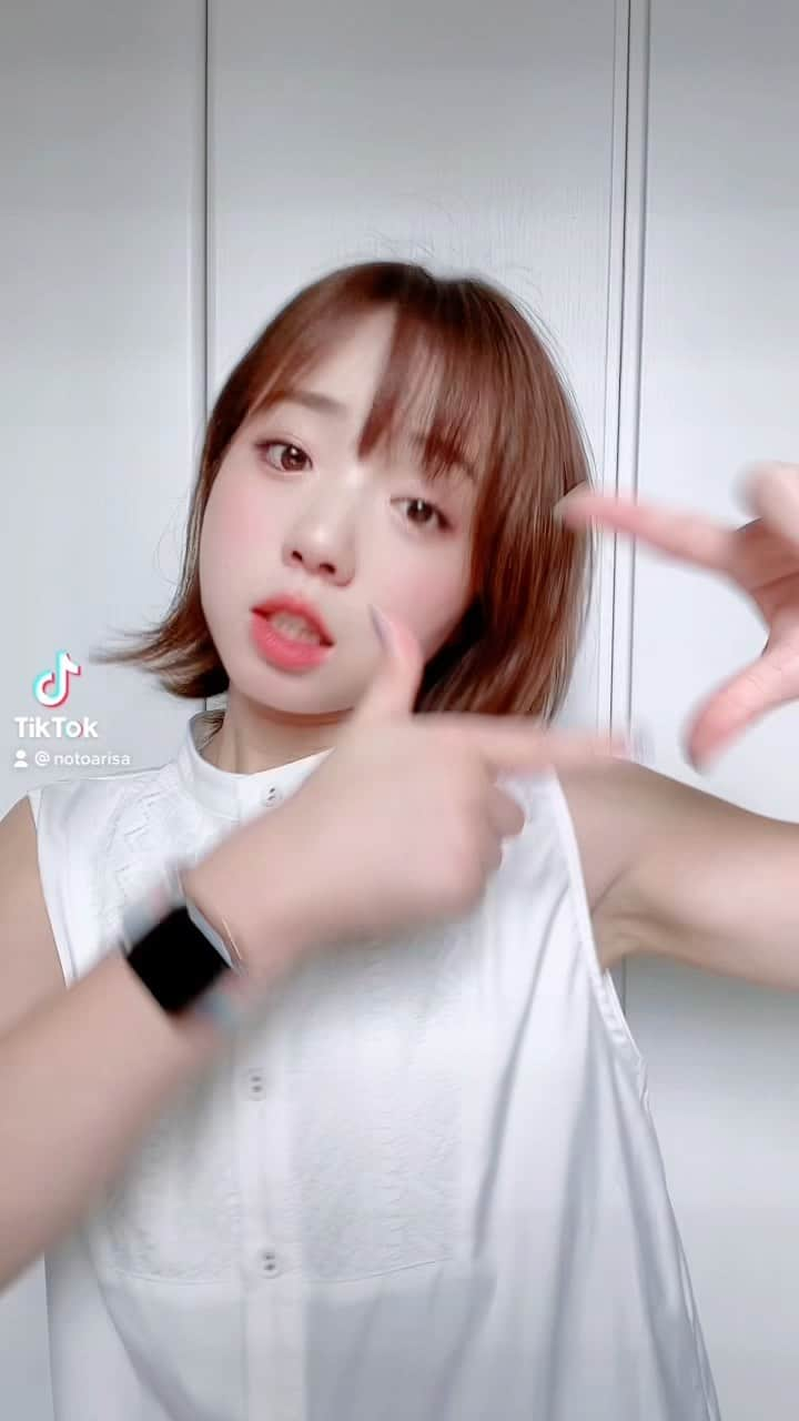 能登有沙のインスタグラム：「#tiktok でみてね！！ 権利的なアレで音が入らないので #idolypride #アイプラ#サヨナラから始まる物語 #振付師 #本家」