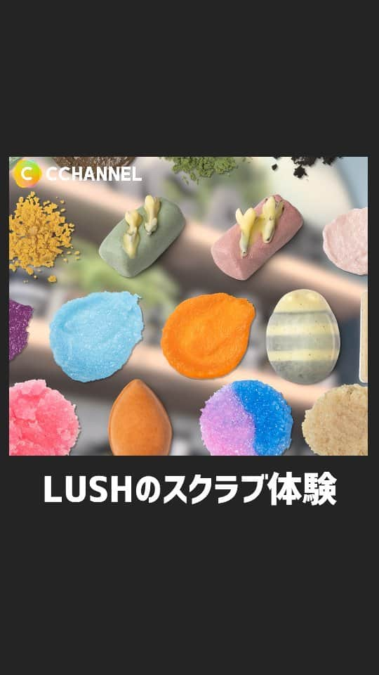 C CHANNEL-Beautyのインスタグラム：「LUSHのスクラブスタンドを体験してきました✨  LUSHには約30種類のスクラブがあるって知ってましたか？ それらを体験できるスクラブスタンドは9/4(日)まで！  自分にあったスクラブを見つけてね💡  #スキンケア#スキンケアマニア#スキンケア好き#スキンケア大好き#スキンケア難民#スキンケアオタク#スキンケア大事#コスメオタク#コスメ購入品#コスメ部#コスメ好き#コスメ垢#コスメ紹介#コスメ大好き#コスメマニア#コスメ記録#コスメ情報#メイク#悩み#悩み解決#悩み解消#毎日メイク#メイクマニア#cchanメイク」