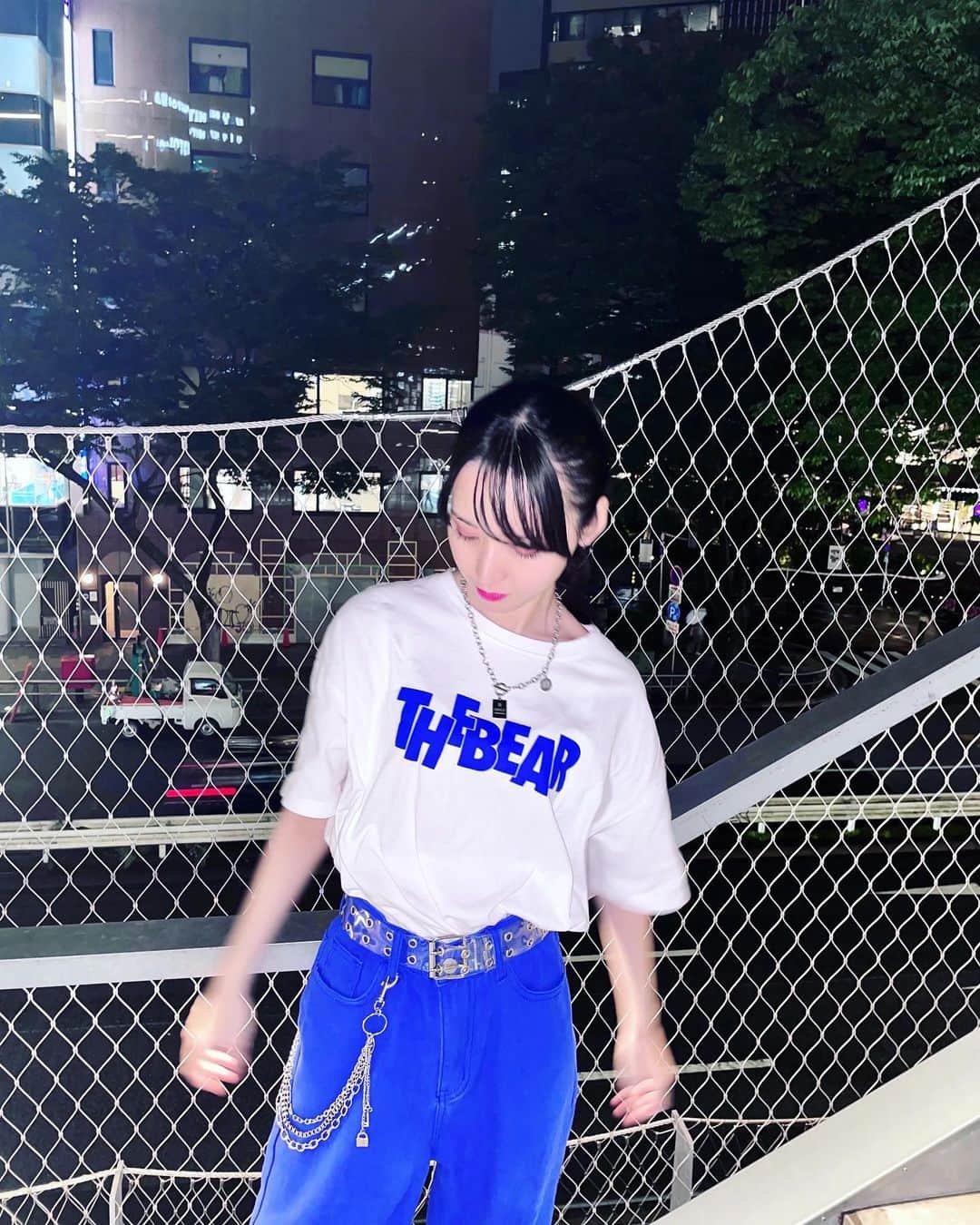 村西里世のインスタグラム：「📸🧸💙  #MIYASHITAPARK #Shibuya #Tokyo #Japan」