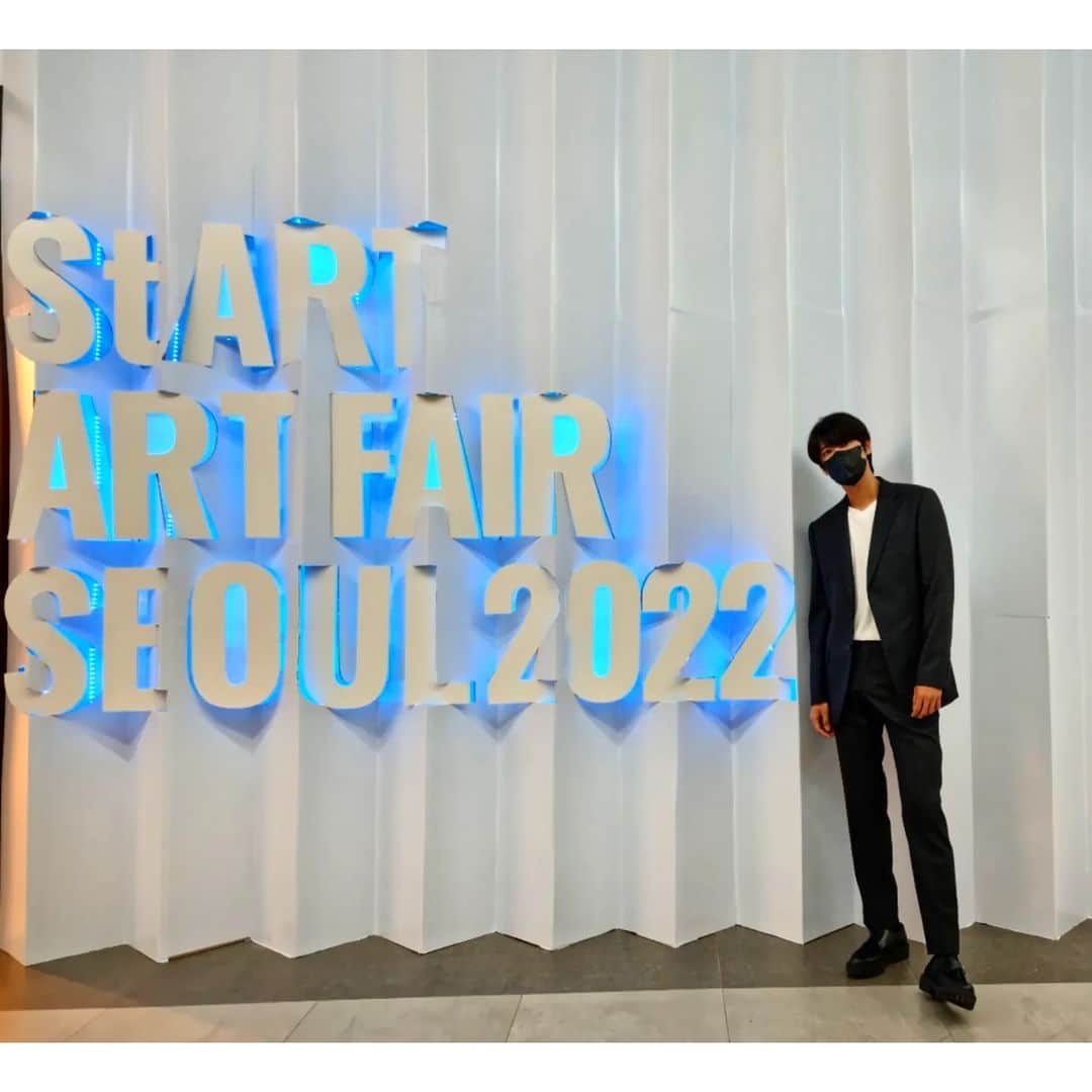 ペク・キュジョンのインスタグラム：「- <StART ART FAIR SEOUL 2022>」