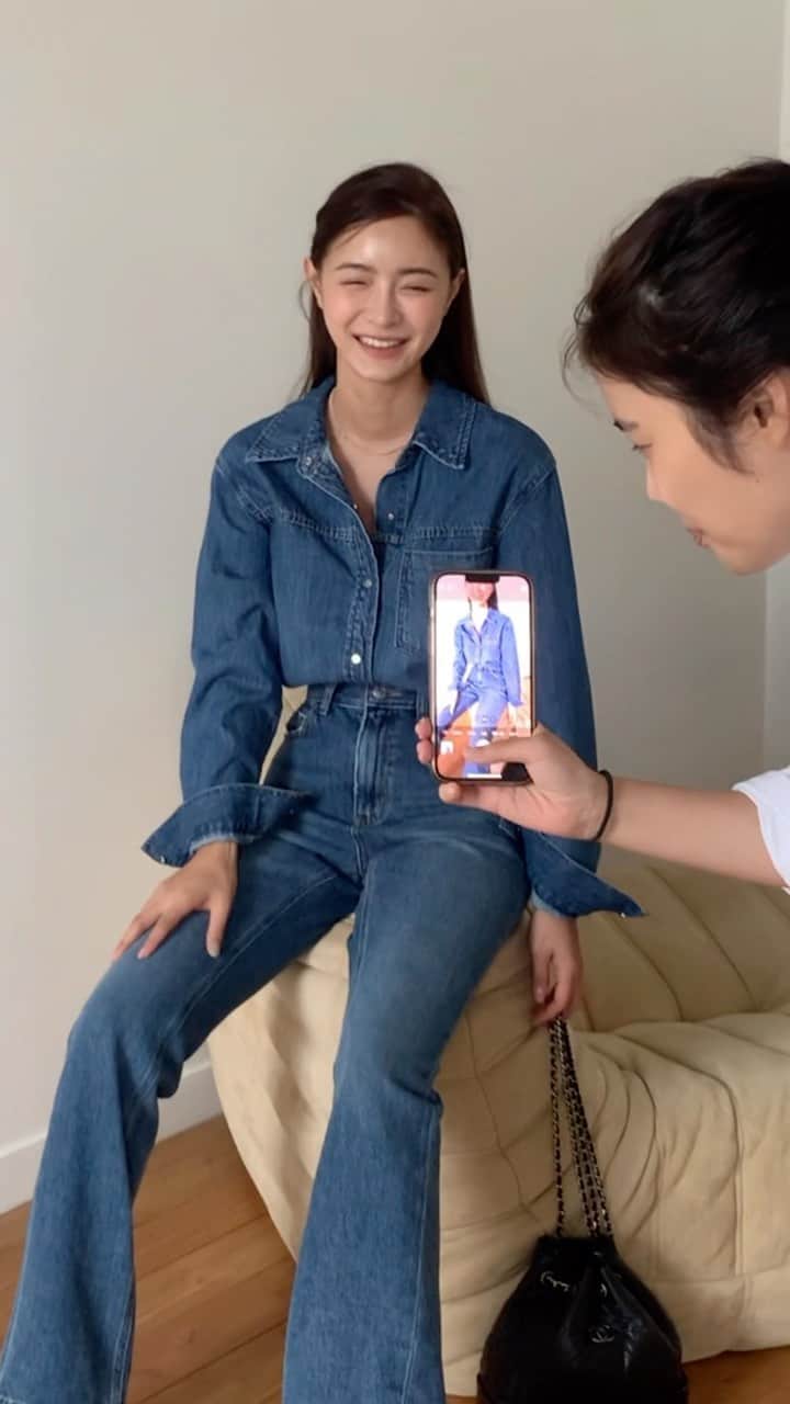 キム・ボラムのインスタグラム：「가을 입니다 🍂🥲」