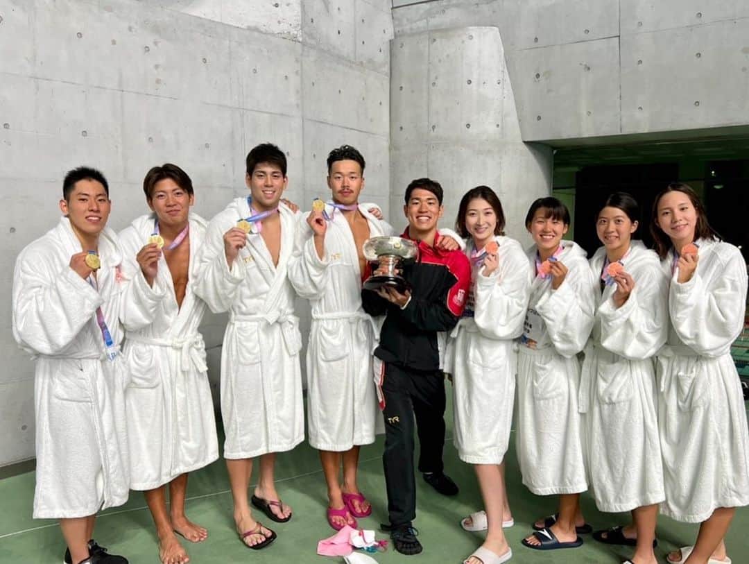 小堀倭加さんのインスタグラム写真 - (小堀倭加Instagram)「. 日本学生選手権  最後のインカレをこのチームで戦うことができて幸せでした。  沢山の応援、サポートありがとうございました😊 . #日本学生選手権水泳競技大会  #ラストインカレ  #nust ＃日大 #最強の同期 #最高のチーム」9月1日 22時52分 - wakachanman0810