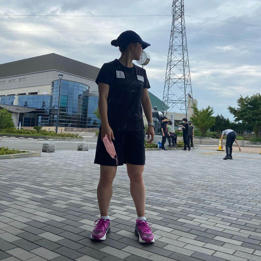 樋口新葉さんのインスタグラム写真 - (樋口新葉Instagram)「準備中🙏🏻🧢 #NOEVIR#ノエビア化粧品#PUMA#SHEMOVESUS #プリンスホテル#princehotels」9月1日 21時37分 - wakababy_sk8r