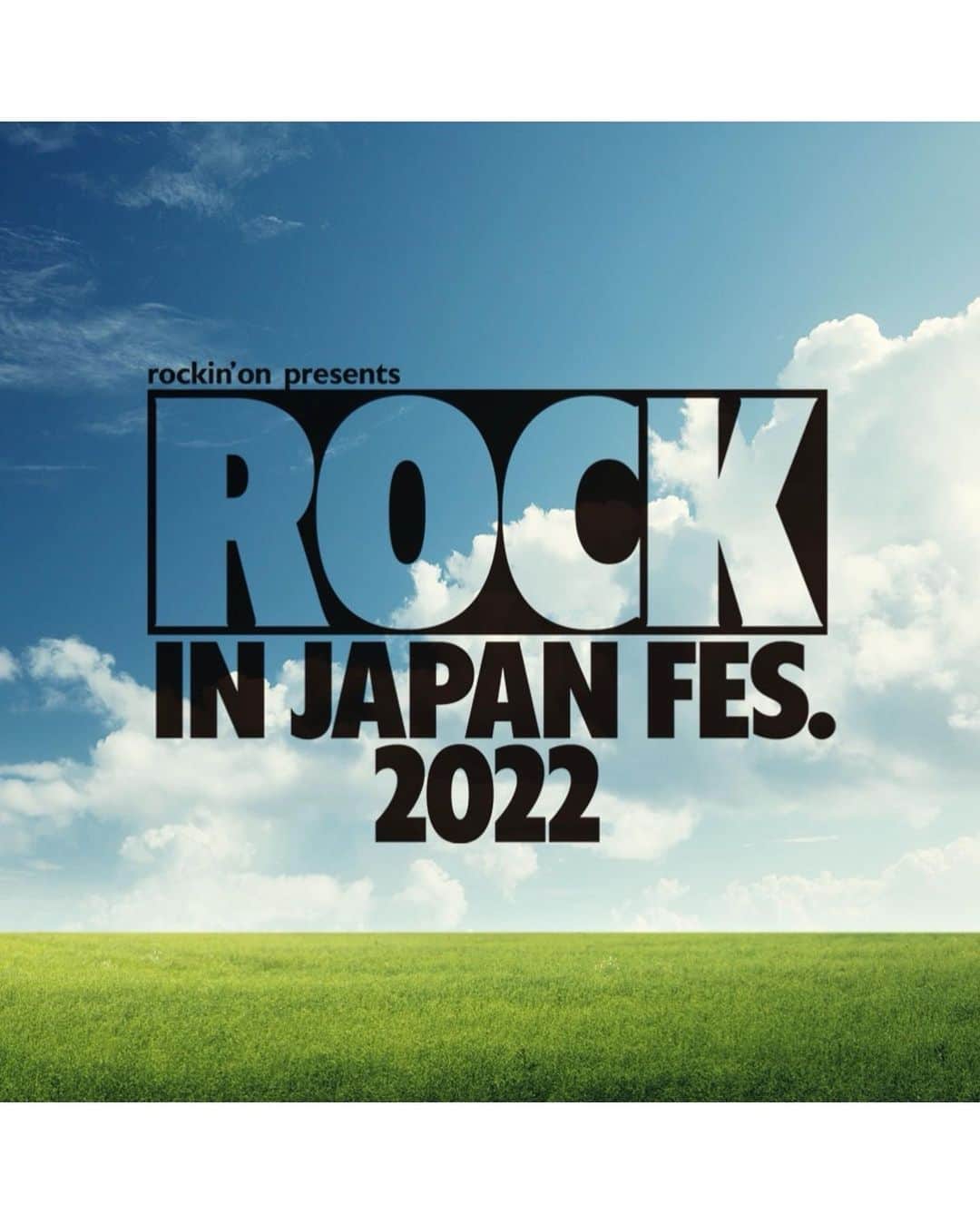 のインスタグラム：「. ／／ROCK IN JAPAN FESTIVAL 2022出演決定！／／  8月12日(金)に出演を予定しておりました 打首獄門同好会 の出演キャンセルに伴い、感覚ピエロが代打出演させていただきます。 LOTUS STAGE 11:15〜の出演となります。」