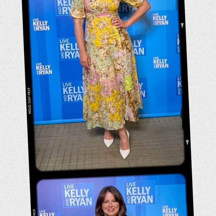 のインスタグラム：「MONDAY FIT @livekellyandryan  Hoops @jenniferfisherjewelry  Shoes @prada  Dress @alemais.official」