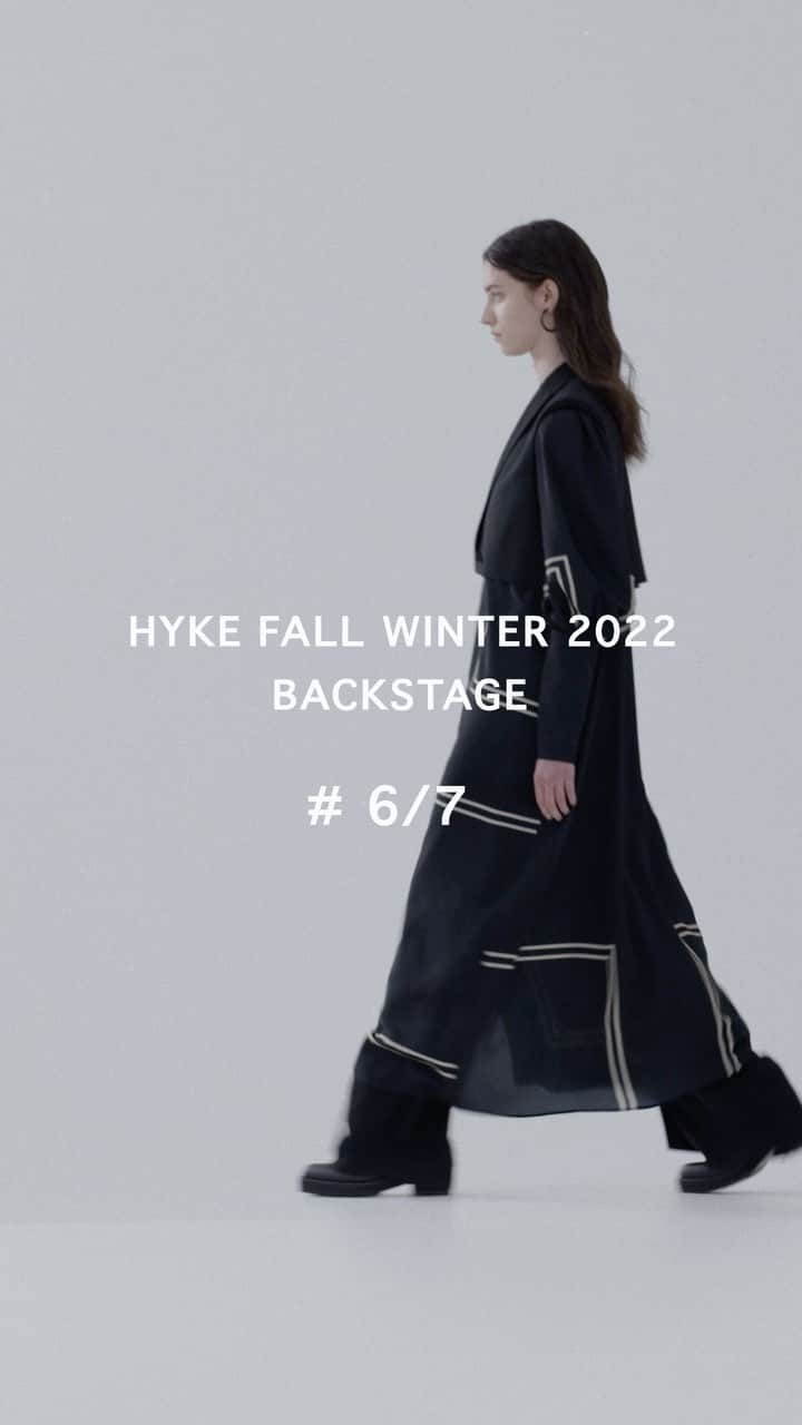 HYKEのインスタグラム：「HYKE FW 2022 #hyke」