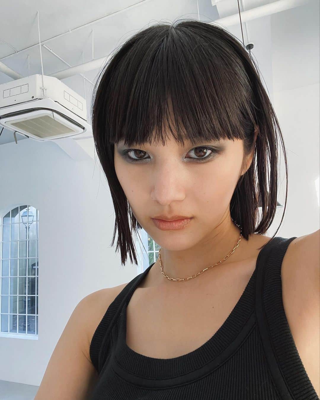 のインスタグラム：「😈🖤」