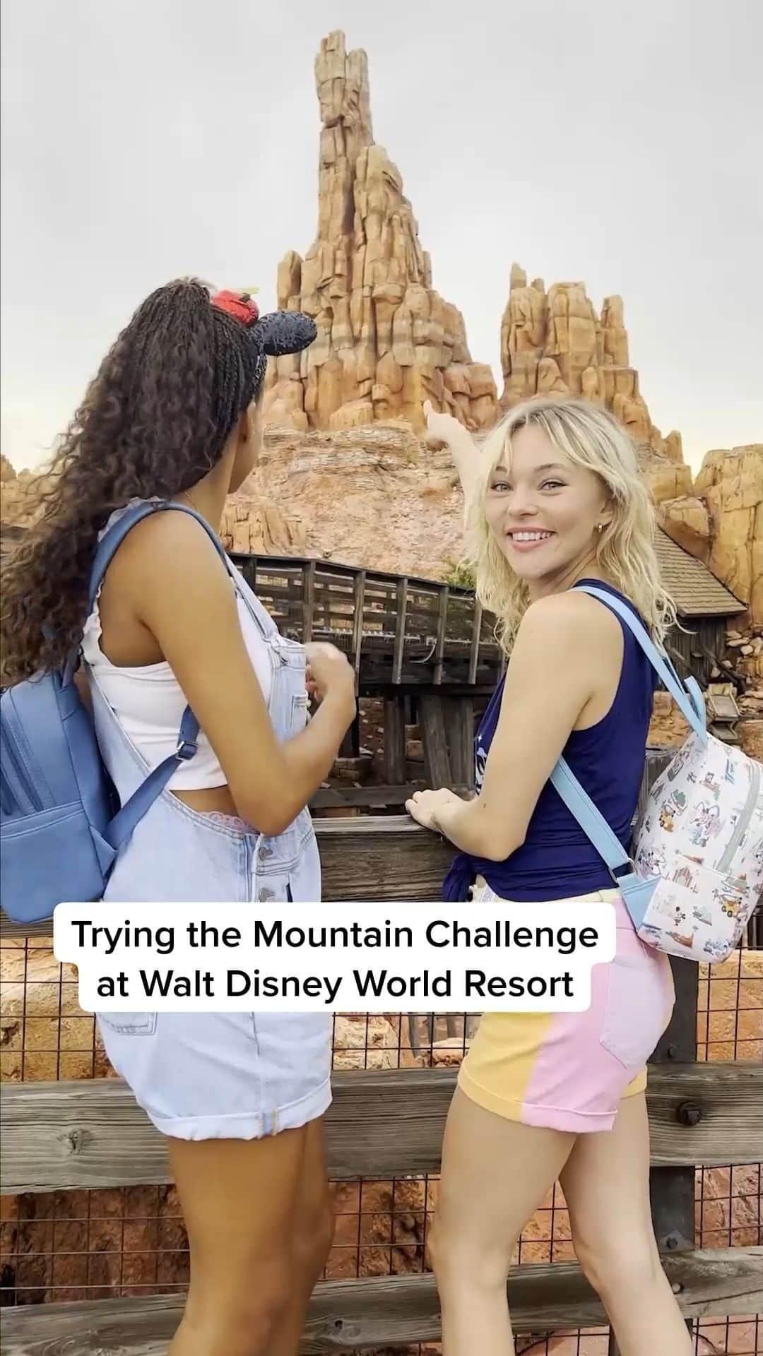 Walt Disney Worldのインスタグラム：「Mountain high screams and ice cream! Your favorite witches taking on the Mountain Challenge at Walt Disney World Resort.  New episodes of #MotherlandFortSalem Tuesdays at 10/9c on Freeform. Stream on @Hulu Wednesdays.」