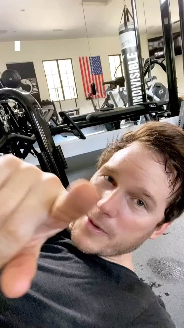 クリス・プラットのインスタグラム：「Here’s your #Prattminder for the week. 💯」