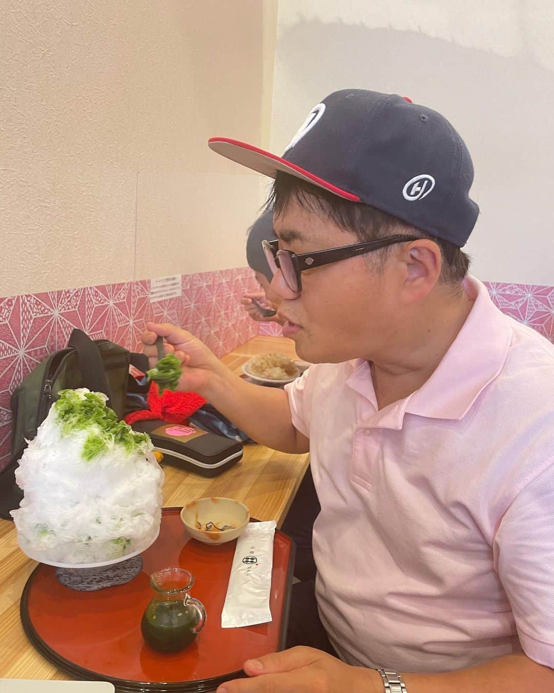 のインスタグラム：「かき氷大きくて美味しい🍧」