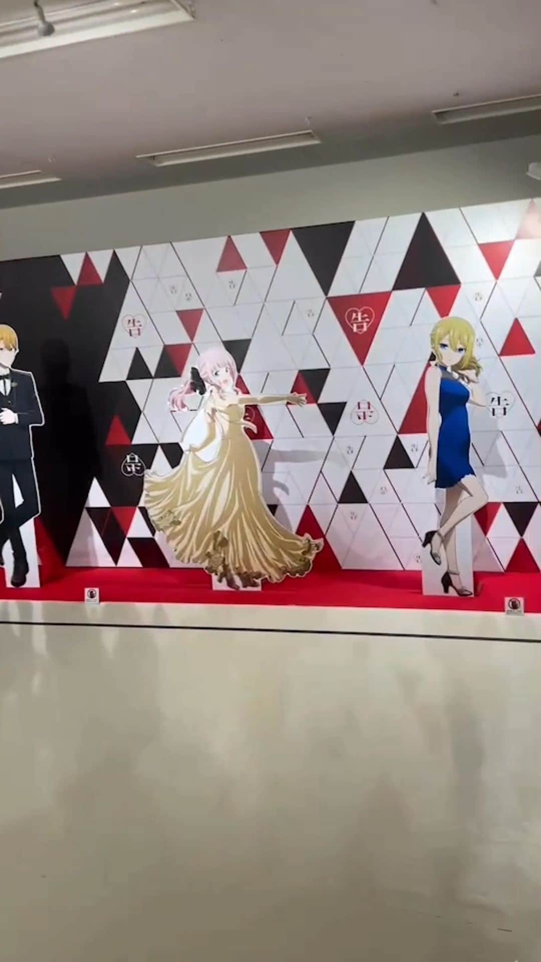 麻倉もものインスタグラム：「かぐや様の特別展行ってきた〜✨ 歴史がぎゅっと詰まっていて、すっごく見応えがあったよ😆  #かぐや様は告らせたい #麻倉もも #もちょ10 #5周年」