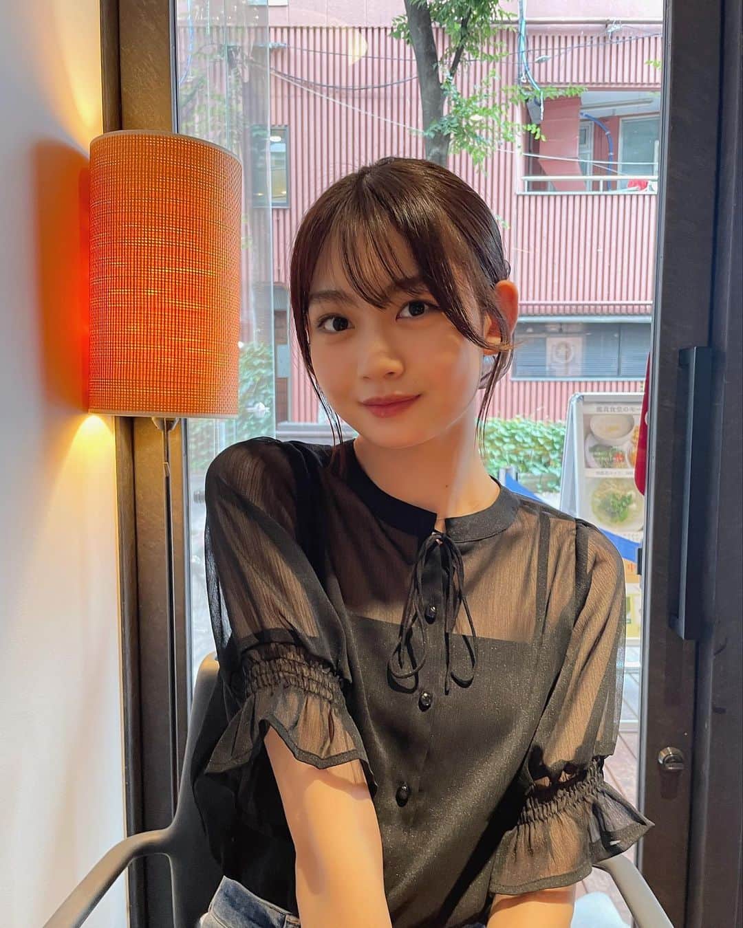 安村真奈のインスタグラム：「坦々麺食べた❤️」