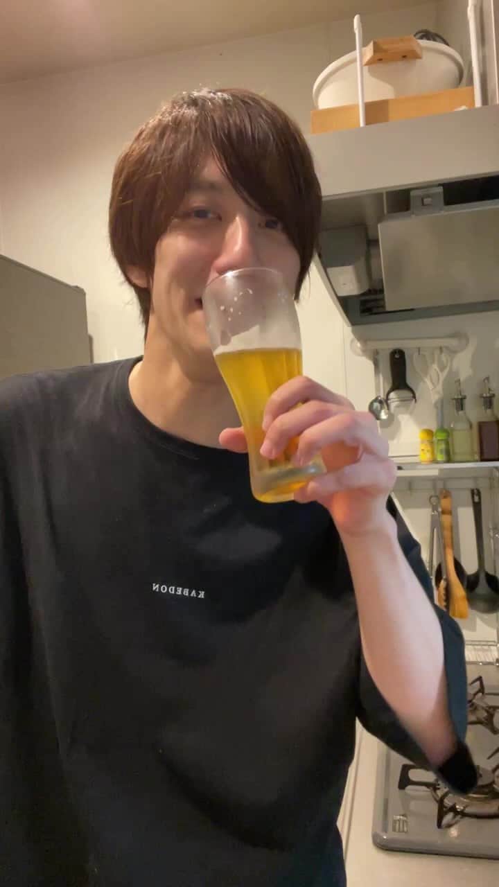 水田航生のインスタグラム：「途中で切れた飲兵衛インライpart1」