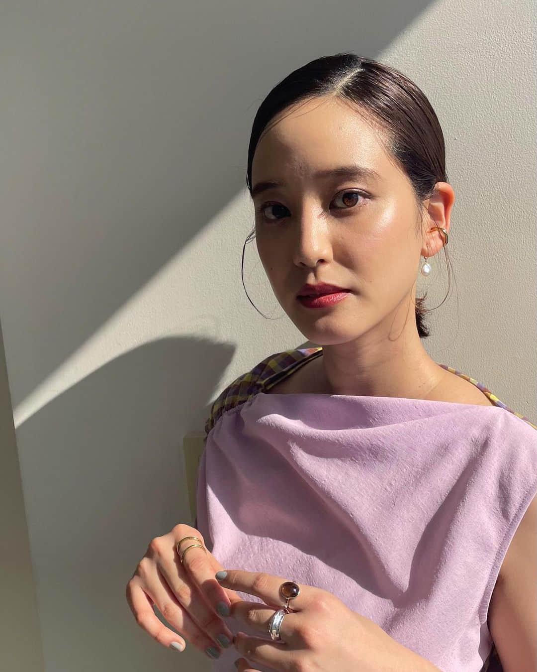 山崎紘菜のインスタグラム：「🌞 そういえば先日の。 #ももさんと7人のパパゲーノ  関連のイベントで 明治学院大学さんにお邪魔しました❤️ ももさんと7人のパパゲーノ、いよいよ来週OAです！ #NHK」