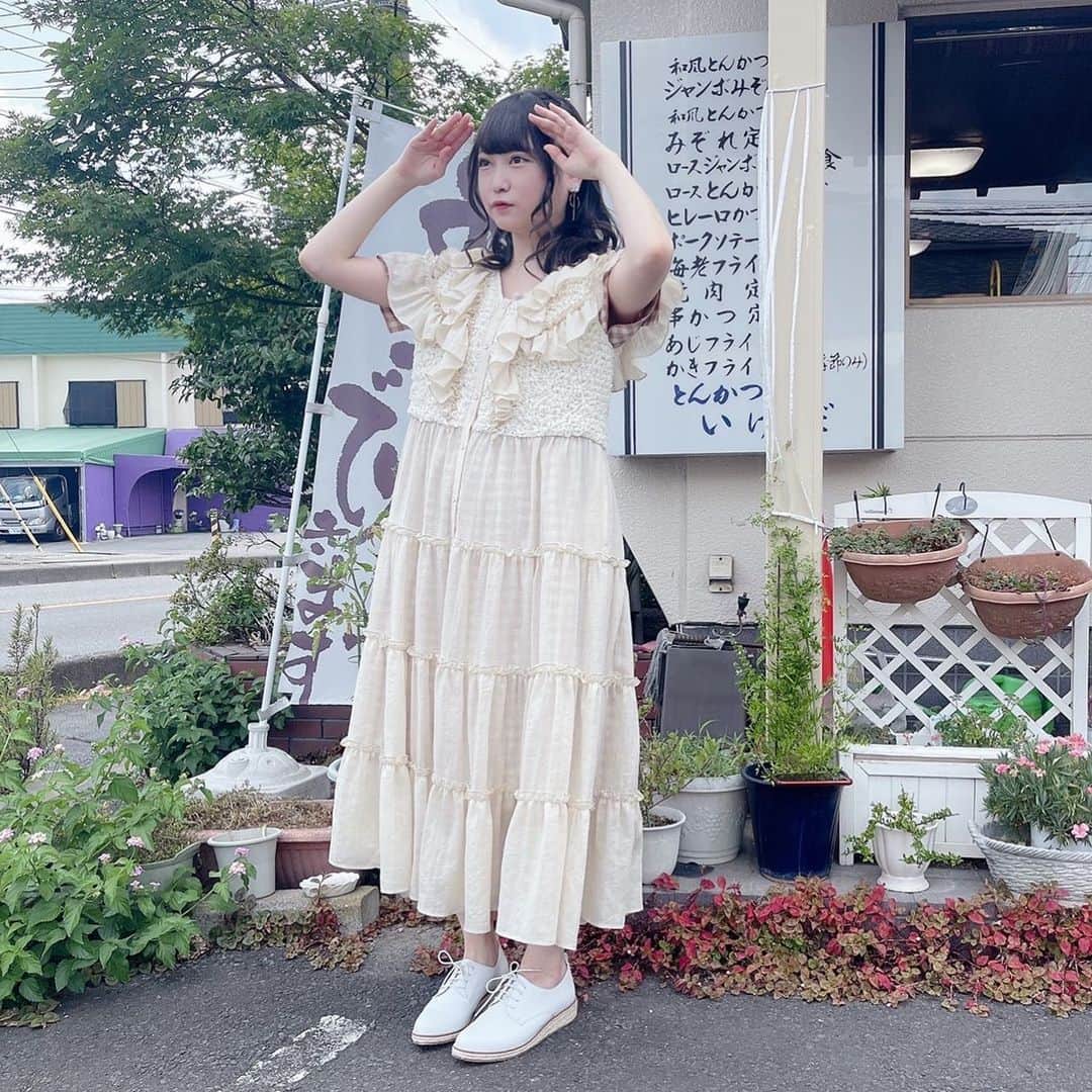 中澤莉佳子さんのインスタグラム写真 - (中澤莉佳子Instagram)「本日の #デカ盛りハンター 出演させていただいた衣装🫶🏻  clothes @sile_tokyo accessory @muku_acc  可愛いお洋服で美味しいもの食べられる幸せ、、、  #大食い女子 #大食い」8月12日 20時02分 - rikako_nakazawa