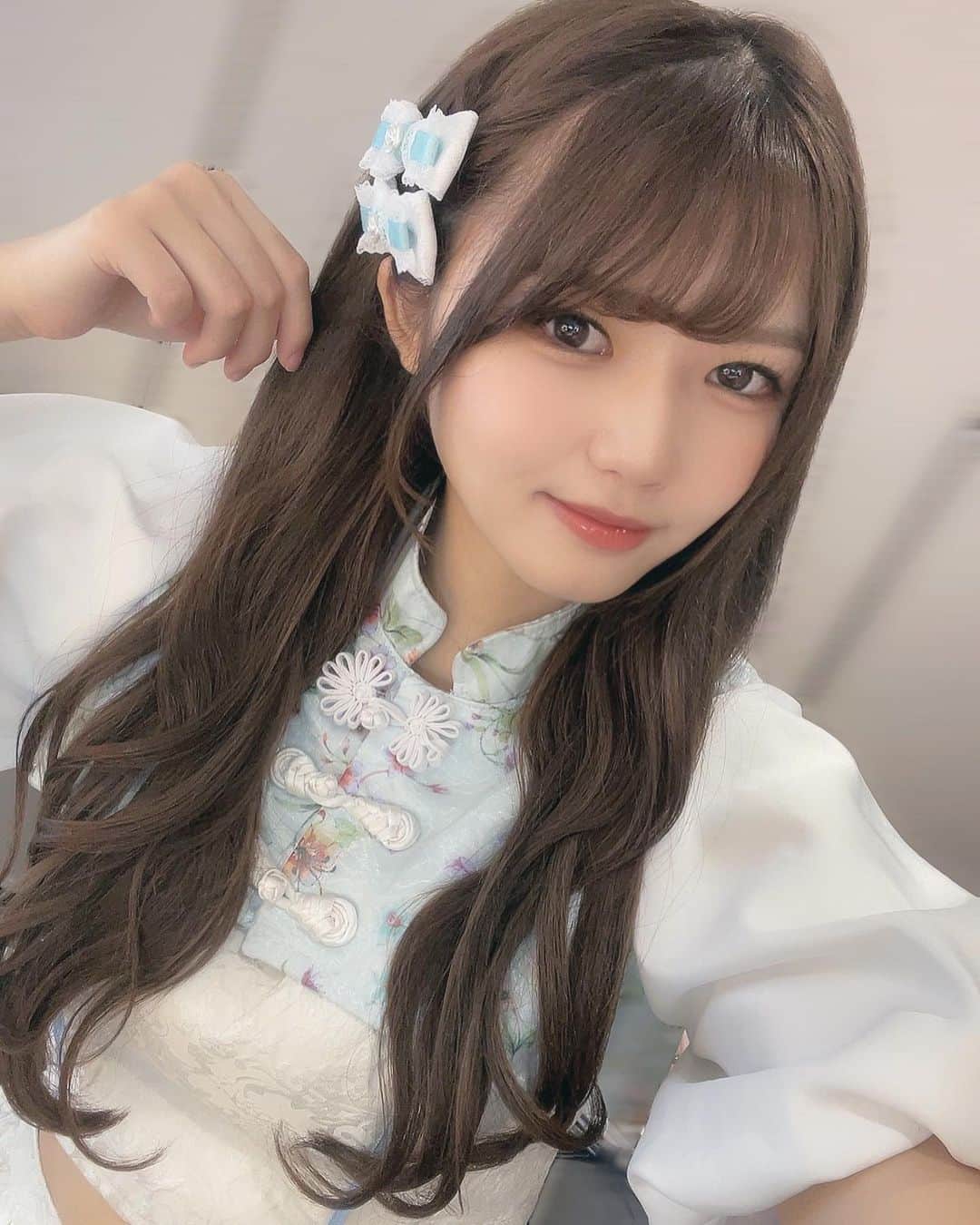 月愛きららのインスタグラム：「功夫少女の18歳シンデレラブルー担当🕊‎ ・ ・ ・ ・ きららと幸せな思い出これからも作っていこうなぁ~₍ᵔ· ̫·ᵔ₎  #功夫少女 #アイドル #自撮り #自撮り女子 #03」