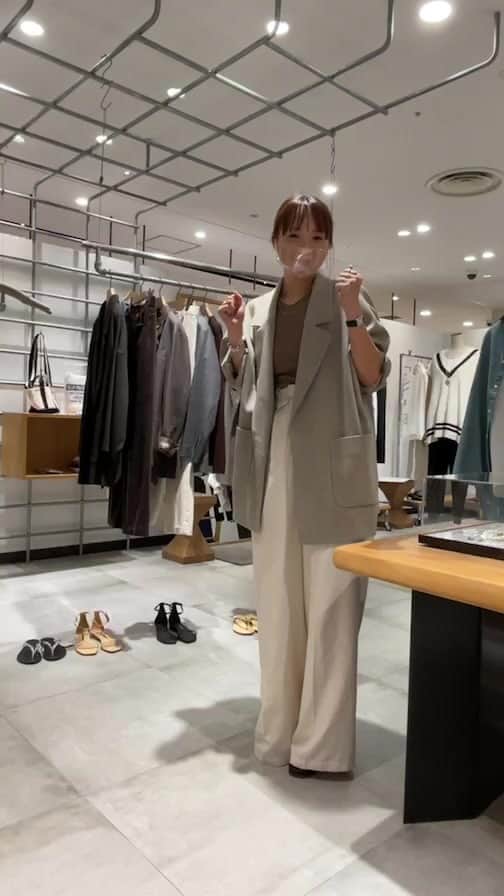 野尻美穂のインスタグラム：「ルミネ町田でお悩みコーディネート！」