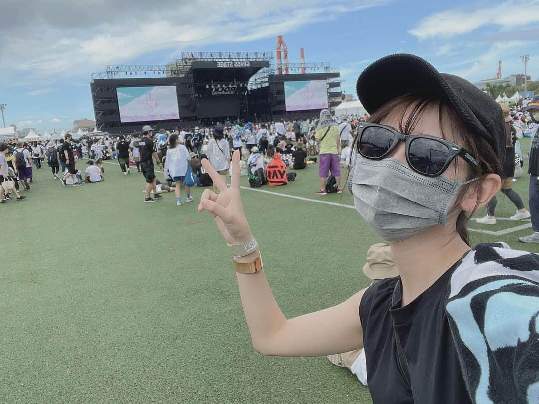 山下もえのインスタグラム：「#rockinjapan #rockin #rockinjapan2022」