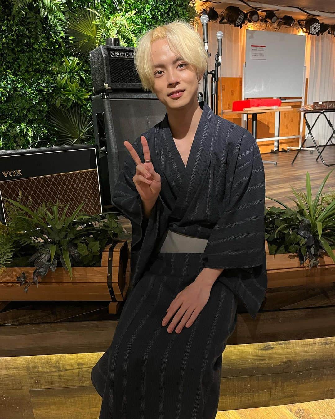 栗原航大のインスタグラム：「FCイベントありがとうございました😊  浴衣はやっぱり夏を感じますね💭 楽しい時間をありがとうございました！」
