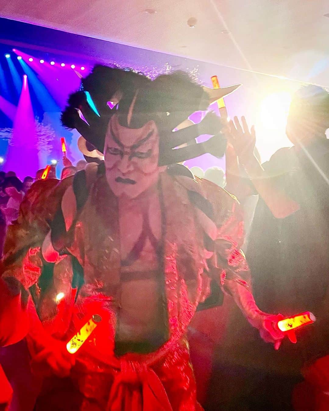 中村獅童さんのインスタグラム写真 - (中村獅童Instagram)「名古屋の皆様ありがとうございました、夜公演も全身全霊でいかせていただきます。  #超歌舞伎 #名古屋公演初日 #獅童 #ありがとう〜」8月13日 14時54分 - shido_nakamura