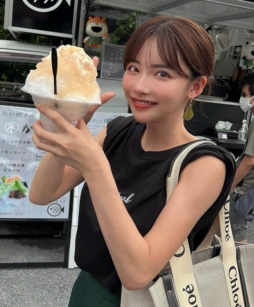 深田えいみさんのインスタグラム写真 - (深田えいみInstagram)「美味しい(*´ч`*)🧊🤍」8月13日 15時38分 - eimi0318