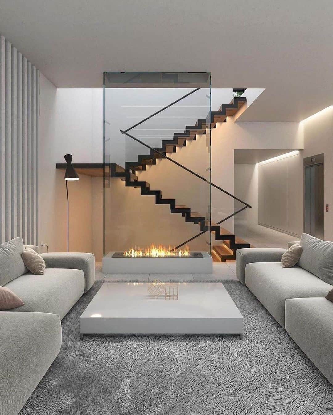 Architecture - Housesさんのインスタグラム写真 - (Architecture - HousesInstagram)「The yin and yang 🖤🤍 design by @mohtashami_reza full of contrasts 🔝 outside black and inside all white.... Which part do you like more? 😍  ____ #interiordesign #moderndesign #designers #architecture #modernarchitecture #luxuryrealestate #moderninterior #moderninteriordesign #interiordesign #homedesign #homeinteriors #decoration #mansions #interiordetails #interiorideas #interiorstylist #interior4you #interiør」8月14日 0時49分 - _archidesignhome_