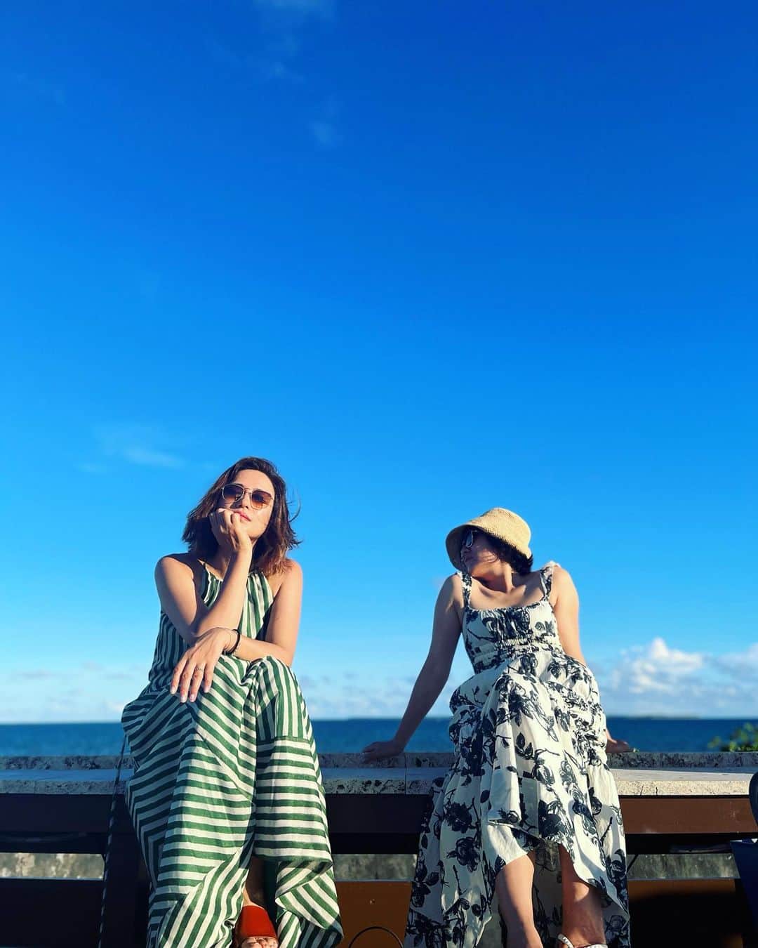 風間ゆみえのインスタグラム：「My memorable summer holidays   @sadamayumi」