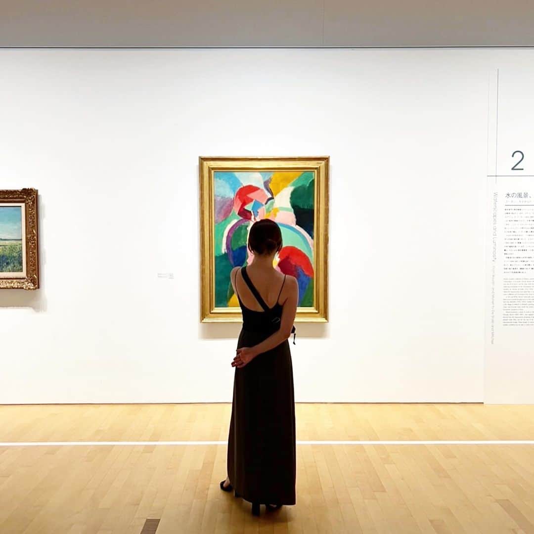秋定麻紀子のインスタグラム：「#polamuseumofart  #ポーラ美術館」