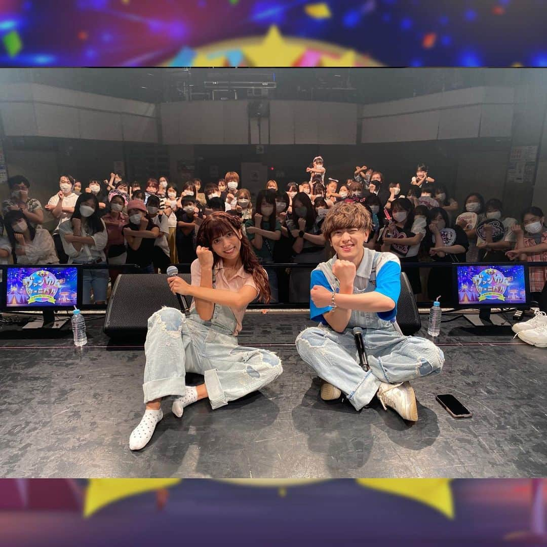 VAMBIさんのインスタグラム写真 - (VAMBIInstagram)「だいぶ遅くなったけど北海道公演ありがとうございました🔥  本日は福岡公演っ🥹  全力で楽しんでいきまっしょい🤩  福岡名物あったら教えて下さいな😂」8月14日 12時19分 - the_vambi