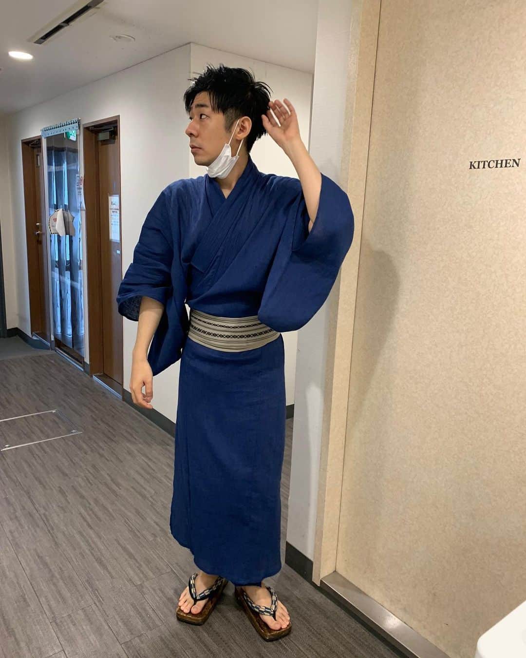 のインスタグラム：「ついに浴衣を着る系のライブに出られるランクになったか…」