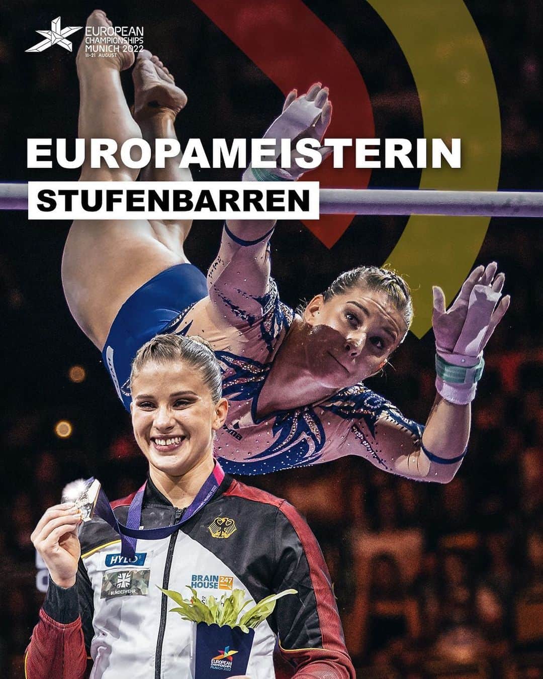 エリザベト・ザイツのインスタグラム：「EUROPAMEISTERIN !!!! 🥇🥇🥇🥇」