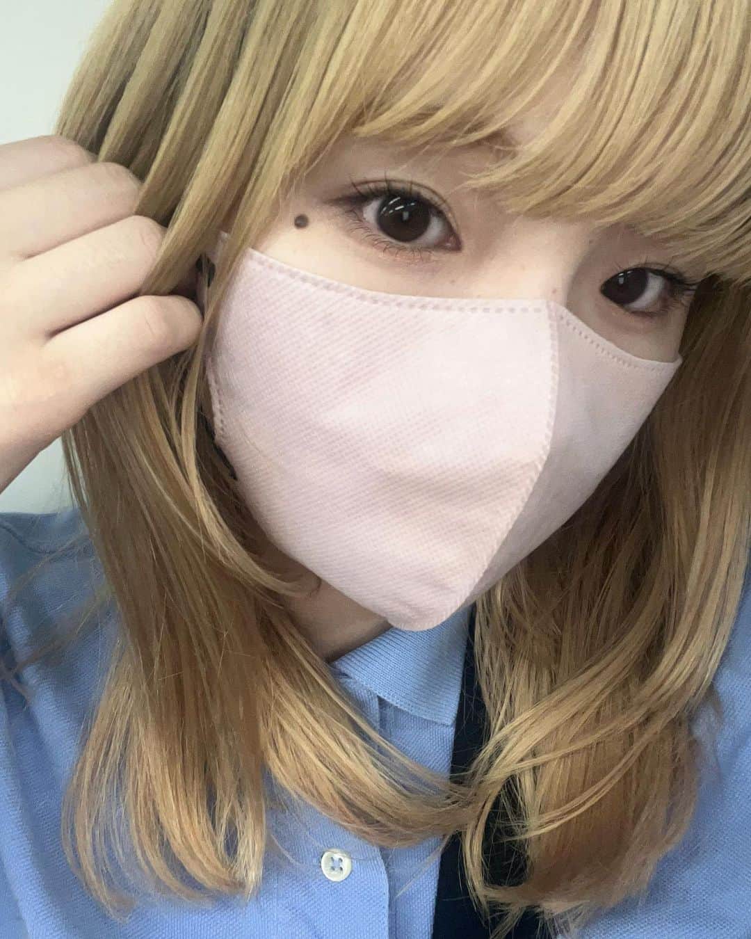 志村美希のインスタグラム：「色落ちしてもかわいかた👩🏼」