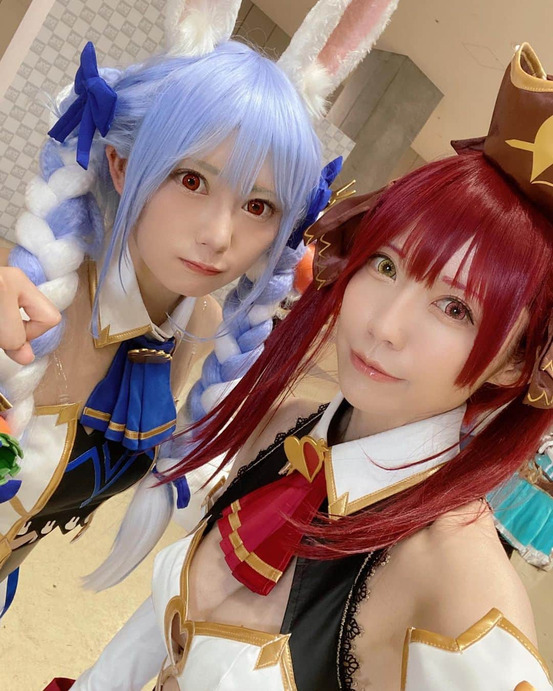 よきゅーんのインスタグラム：「こころちゃんとコミケ行ってきた✨ やっぱりコスプレ楽しいし大好きだなーって思ったー！！！ もっとやりたい🤣」