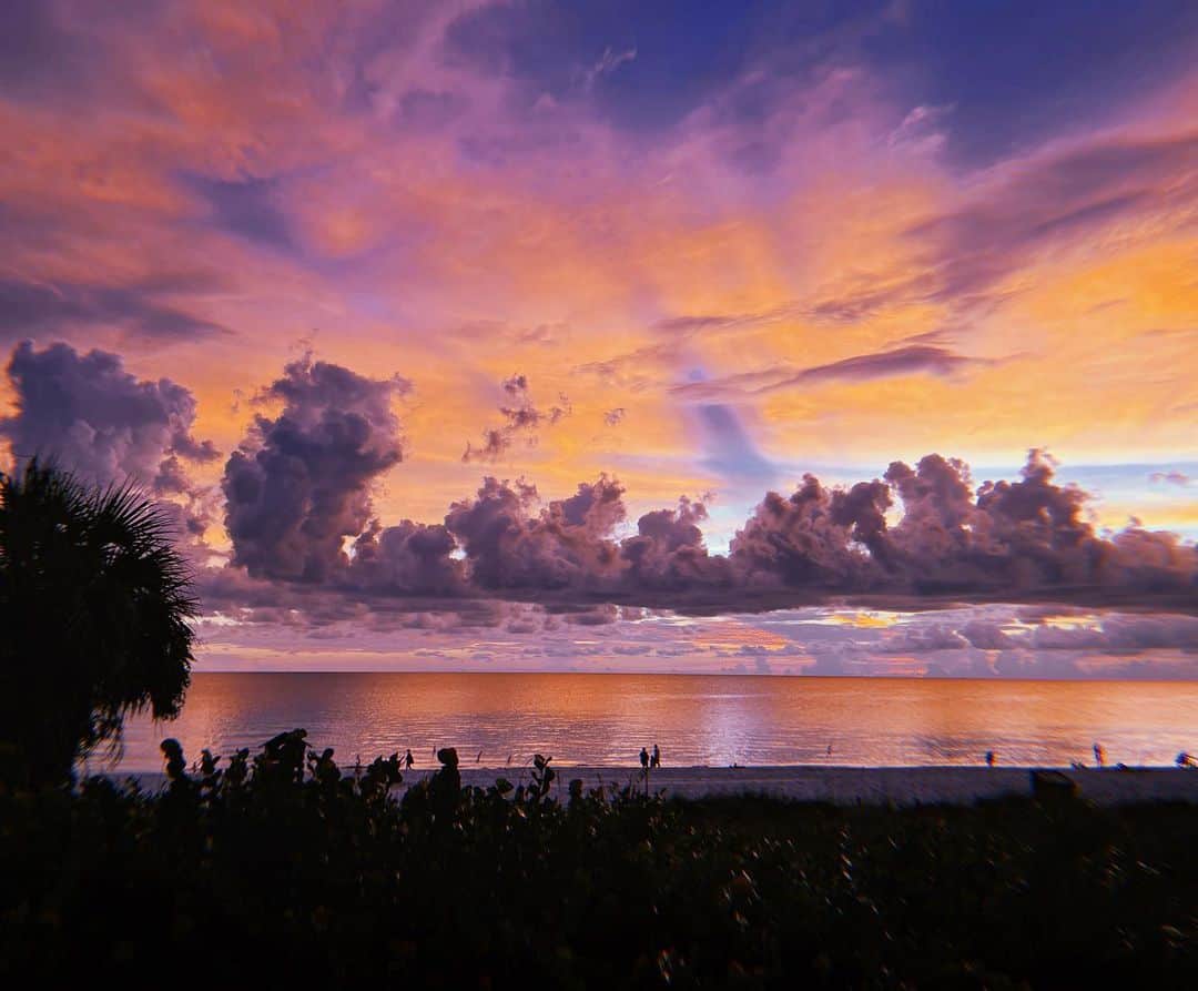 村元哉中のインスタグラム：「🌅❤️ #florida #sunset」