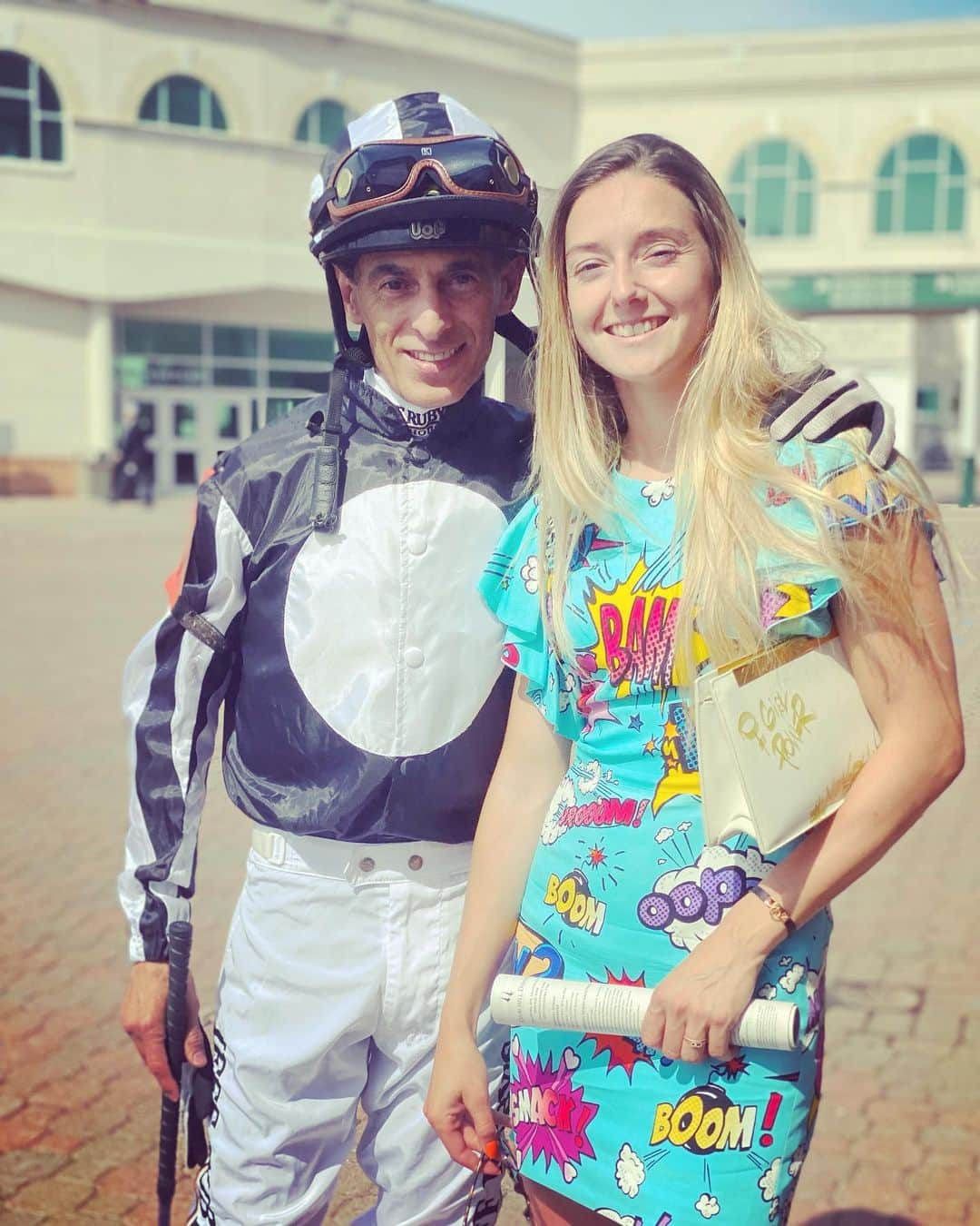 ミカエル・ミシェルさんのインスタグラム写真 - (ミカエル・ミシェルInstagram)「Enjoy life ☀️🇺🇸  Happy yo meet the legend John Velasquez 🏇🏼」8月16日 22時58分 - mickaelle_michel_officiel