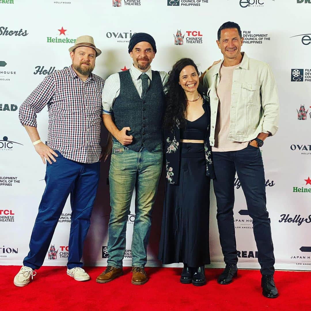 サッシャ・ロイズのインスタグラム：「Thank you to @hollyshorts for the exciting premiere of our short film @watchovermefilm and thank you to the wonderful cast and crew that made it possible. Streaming options will be coming soon.」