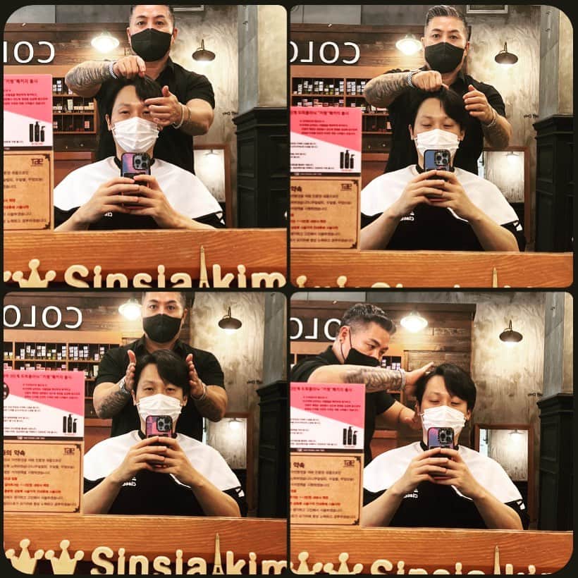 イ・スンヒョのインスタグラム：「멋쟁이는 @sinsiakim」