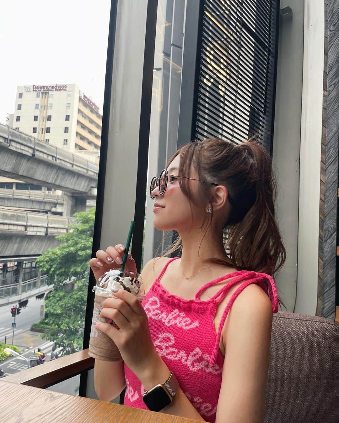 高木悠未のインスタグラム：「🧋」
