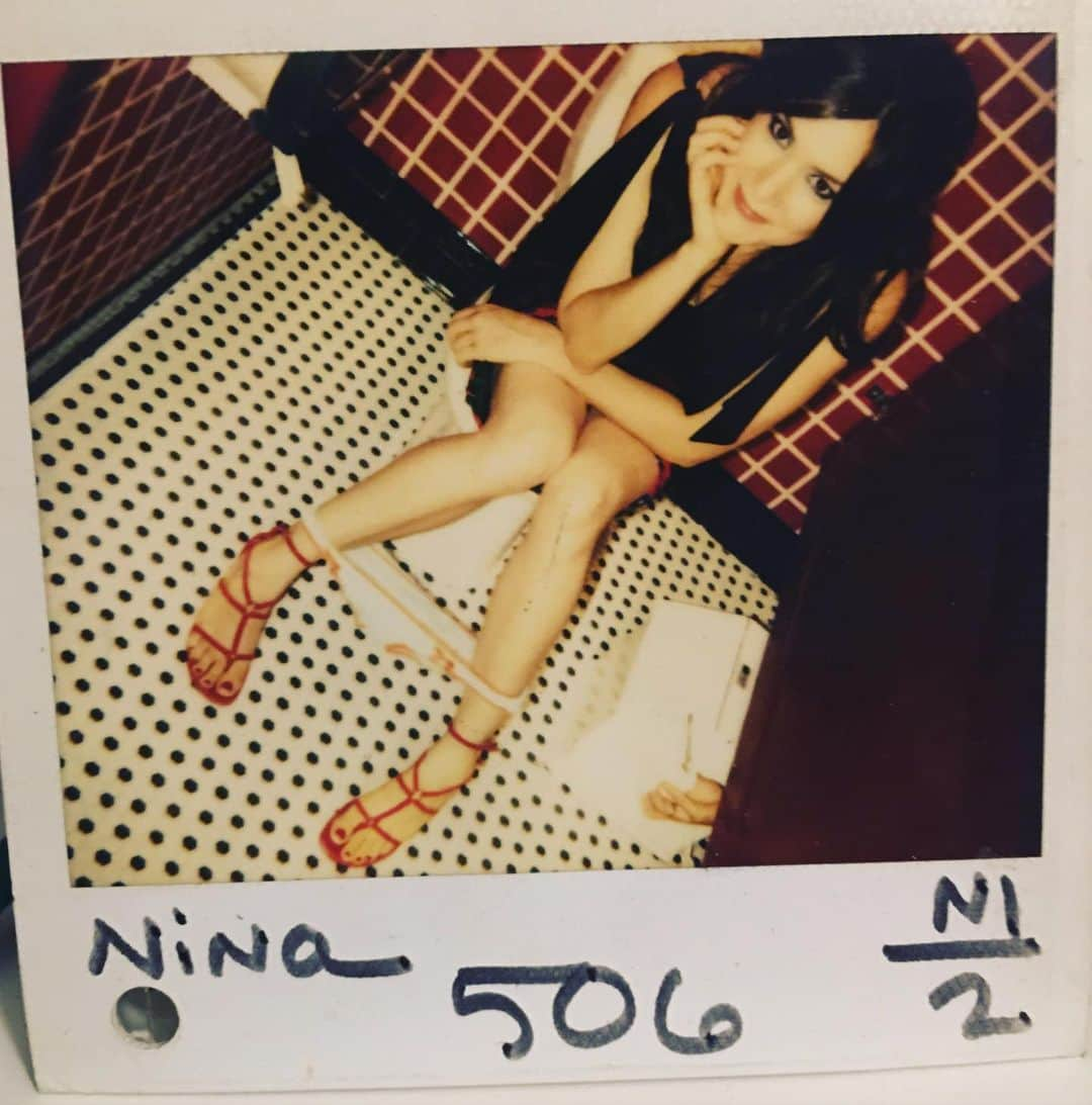 ナディア・ダジャニのインスタグラム：「Got this gem from @theliztuccillo. It’s a continuity shot for the episode i did in season 5 of #SexAndTheCity. Prop toilet, prop underwear. Playing Nina Katz was one of the most fun times I’ve ever had at work, she’s my spirit animal and lives deep in my soul. Such an honor to be a part of this iconic series.  Thank you, Liz!!! ❤️❤️❤️」