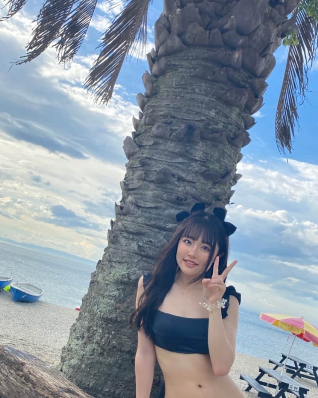 のインスタグラム：「𓇼𓆡𓆉 ⋆  #jmix #ジェイミックス #model #モデル #jk1 #fjk #大分 #りり #海 #水着 #アリシアスタン #alixeeshan」