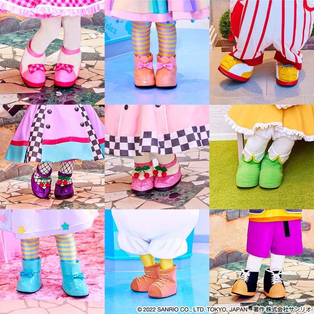 Sanrio Purolandさんのインスタグラム写真 - (Sanrio PurolandInstagram)「今日は靴の日！👞 ということで、キャラクターたちの足元の写真を集めてみました✨ - どのキャラクターの靴か分かるかな？ 分かったらコメントで教えてね💕 - 💭 ストーリーズのクイズにも挑戦してみて❣️ - #サンリオピューロランド #sanriopuroland #ピューロランド #ピューロジェニック #ピューロ #サンリオ #テーマパーク #サンリオ好き #靴の日 #推し事 #推しのいる生活 #可愛いものが好き #ピューロ写真部 #ゆめかわ #ゆめかわいい #KAWAII #インスタ探検隊 #可愛いものが好き」9月2日 10時00分 - purolandjp