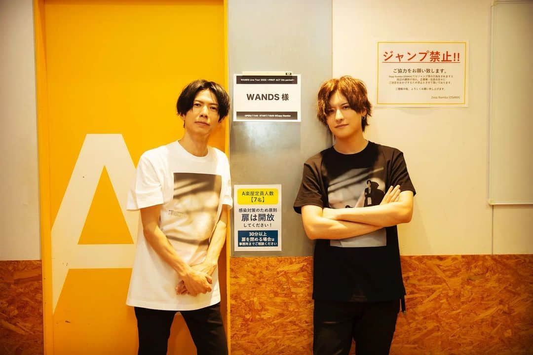 上原大史のインスタグラム：「2022.9.1 @ZEPP NAMBA   ツアー初日お疲れ様でした！✨」