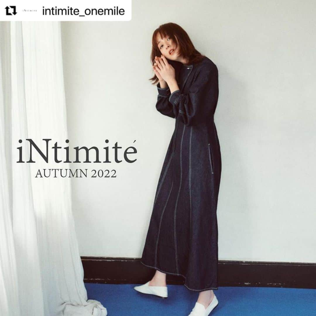 佐々木希さんのインスタグラム写真 - (佐々木希Instagram)「是非🤎  #Repost @intimite_onemile with @use.repost ・・・ . 【お知らせ】 本日、8月19日（金）18:00〜  2022秋のアイテムを販売させて頂きます。  2022春夏で人気の高かったデニムワンピースの秋バージョンなど、女性らしさを表現したアイテムが揃っています。  是非ご覧になって下さい。  #iNtimité #iNtimite #アンティミテ #メイドインジャパン  #ワンマイルウェア」8月19日 10時40分 - nozomisasaki_official