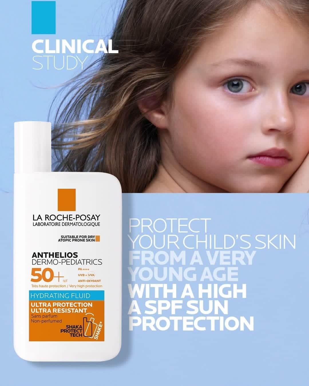La Roche-Posayのインスタグラム：「We want to give you the best solutions to protect your skin - this is why we conduct clinical and epidemiological studies to better understand and prevent skin conditions. 🥼  This week, we wanted to focus on kids and sun protection, because the risks and after effects of sunburns for children later in life should never be underestimated.   Not only this summer but all year round, protect your children from harmful UV rays with a high SPF sun protection, hat, clothing and continue to foster good practices into their healthy adult life.   If you have any questions about how to better protect your child’s skin, feel free to ask, we are here to help. 👇  All languages spoken here! Feel free to talk to us at anytime.  #larocheposay #anthelios #sunprotection #sensitiveskin   Global official page from La Roche-Posay, France.」