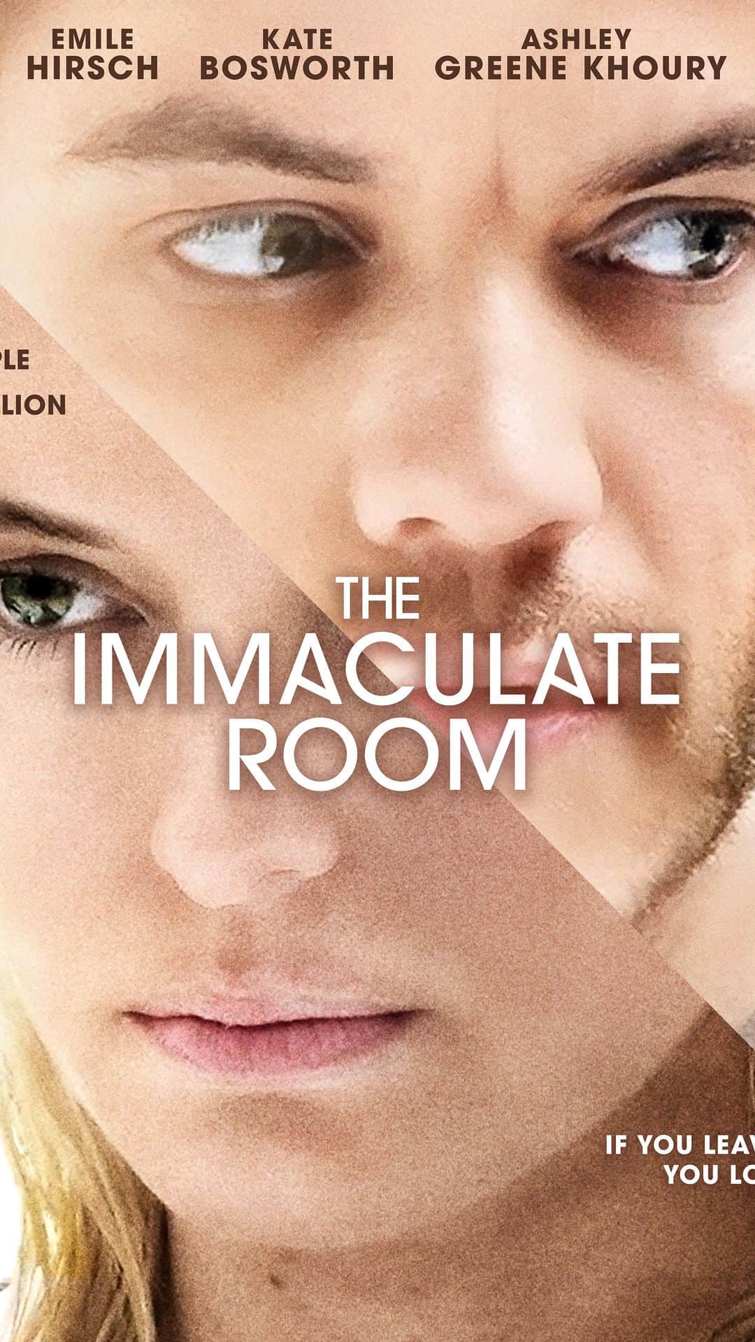 ケイト・ボスワースのインスタグラム：「5 million dollars. 50 days. Enjoy your stay… in THE IMMACULATE ROOM. In theaters + On Demand TODAY!!! 🫠💰⏰👁🤯」
