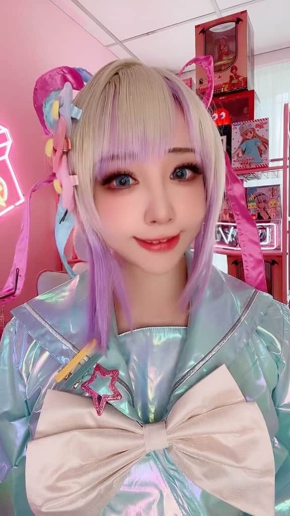 千尋のインスタグラム：「アヘ顔の神！ちひろ！ 我真的是太神ㄌㄅ！  #超天ちゃん #cosplaygirl」
