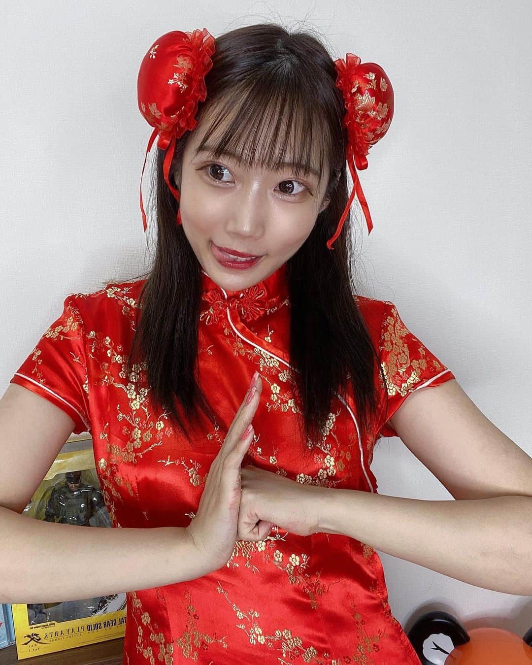 あーてぃんさんのインスタグラム写真 - (あーてぃんInstagram)「TikTokの撮影でチャイナ服きた！みんなチャイナ服すき？」8月20日 19時32分 - a_thin08